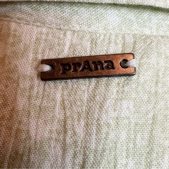 PRANA WOMEN'S ANINI TUNIC SZ L CELADON MISTY GREEN - Picture 7 of 12